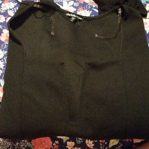 Charlotte Russe 3/4 Sleeve Plunge Body Suit